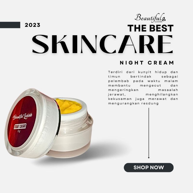 NIGHT  CREAM Beautiful ledeh ORIGINAL