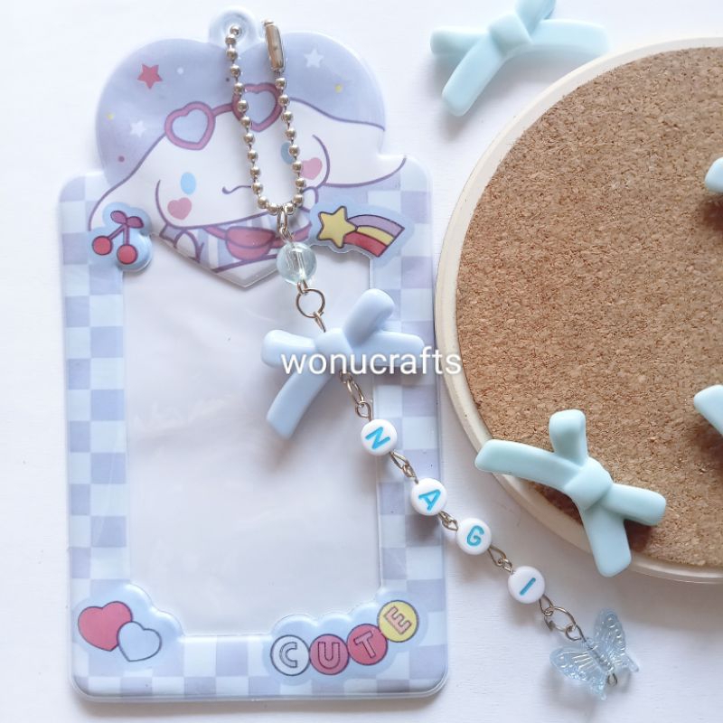 blue lock - nagi seishiro photocard card holder