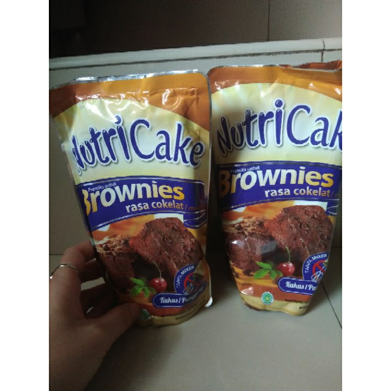 

Nutricake brownies kukus/panggang 230gr