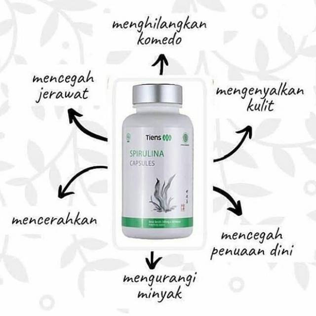 Pharmaherb Spirulina Kapsul Suplemen Kesehatan Herbal Kapsul