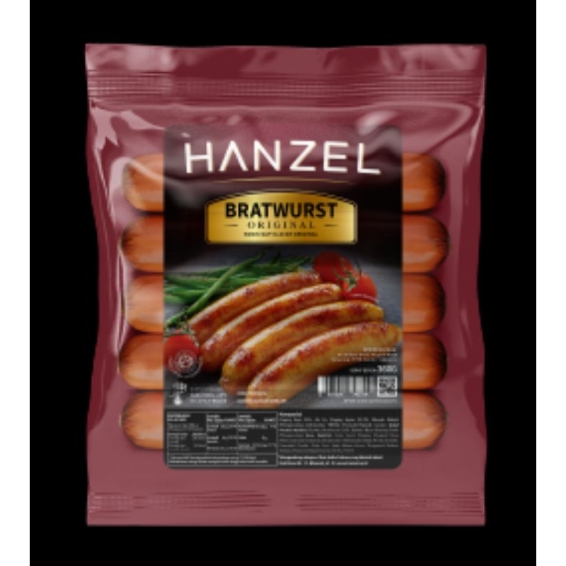 

hanzel sosis brautwurst bratwurst premium sausage 360 gr