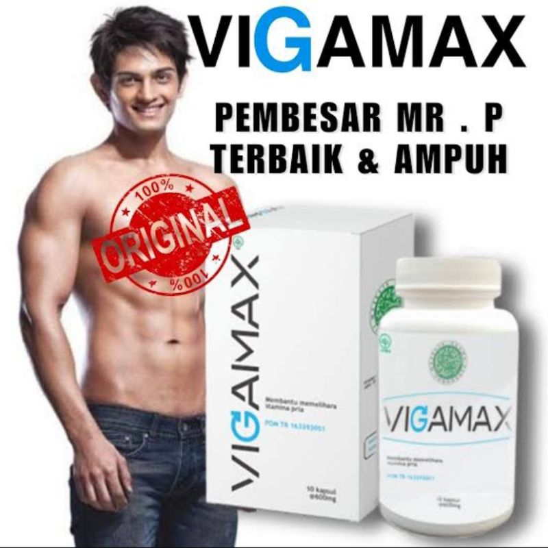 VIGAMAX ASLI ORIGINAL 100% OBAT KUAT PRIA APOTIK KIMIA FARMA PEMBESAR PENIS