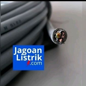 Kabel Screen LIYCY 4x0.75 Abu-Abu Grey Kabel Kontrol 4 x 0.75 Toyokudensen / Rukawa