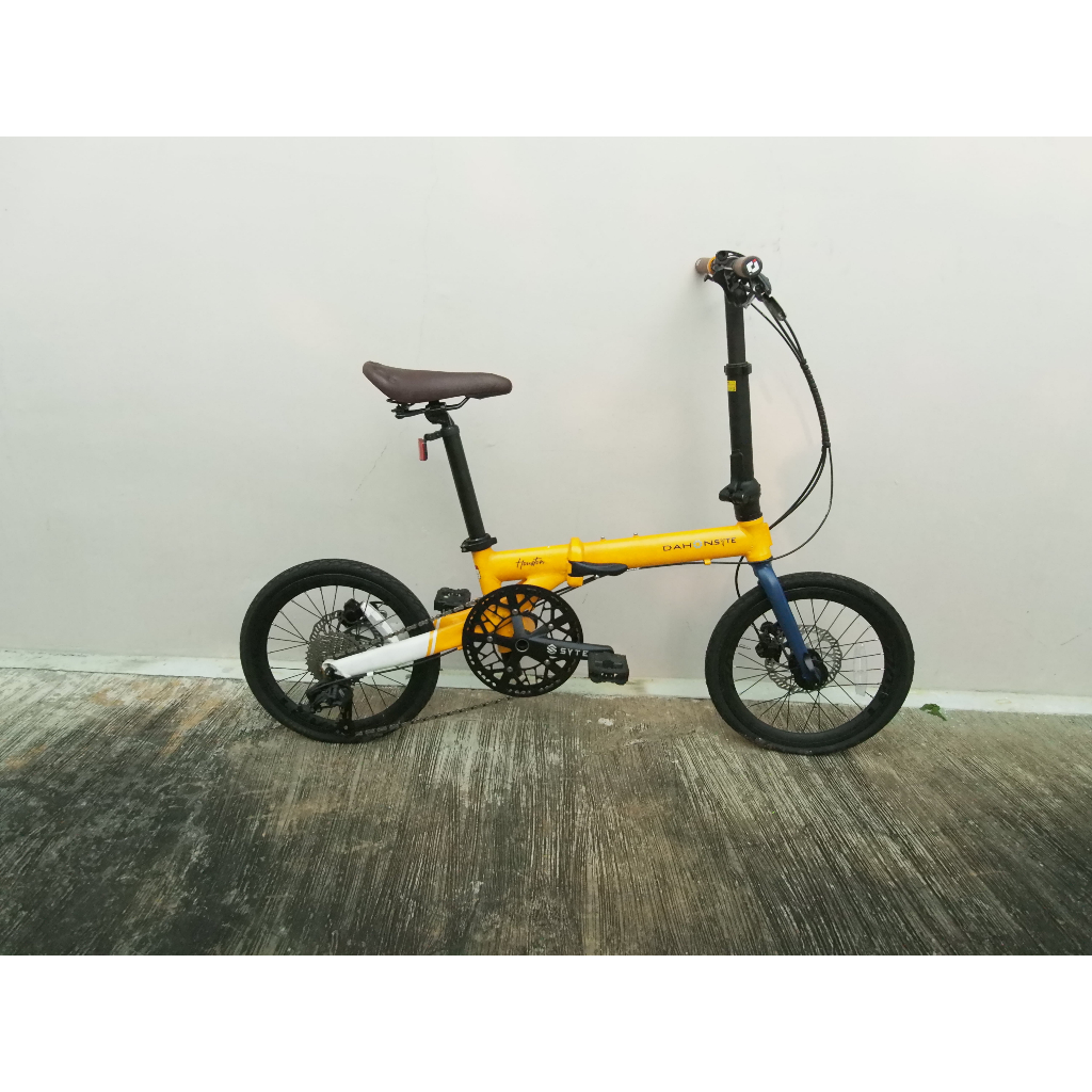 Dahon Syte Sepeda Lipat 16 Inch Houston Astro Yellow