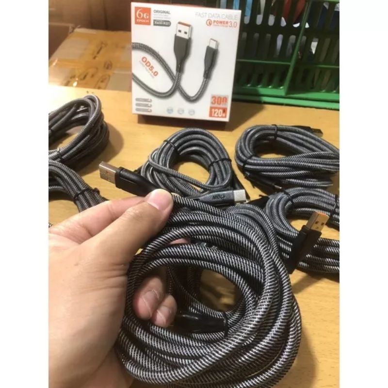 KABEL DATA 3 METER FAST CHARGING 120 W ORIGINAL