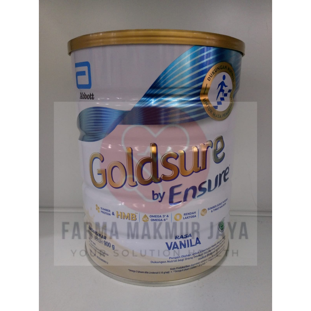 

GOLDSURE BY ENSURE VANILLA 900 GRAM KALENG