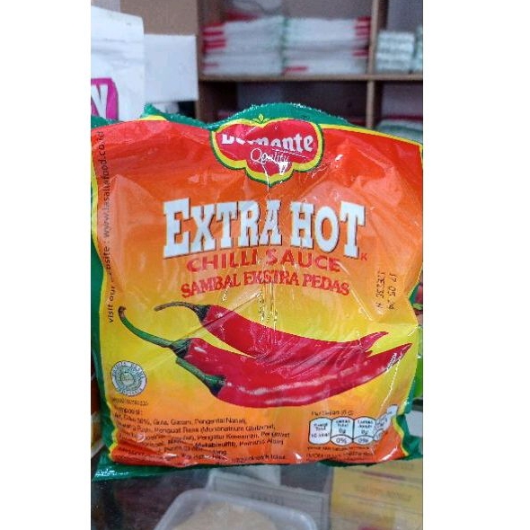 

Delmonte Extra Hot Sachet isi 24pc