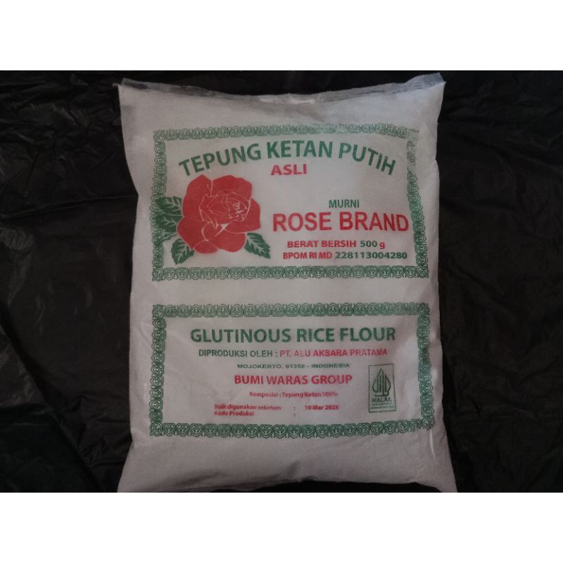 

IZDR❤TEPUNG KETAN ROSE BRAND 500g