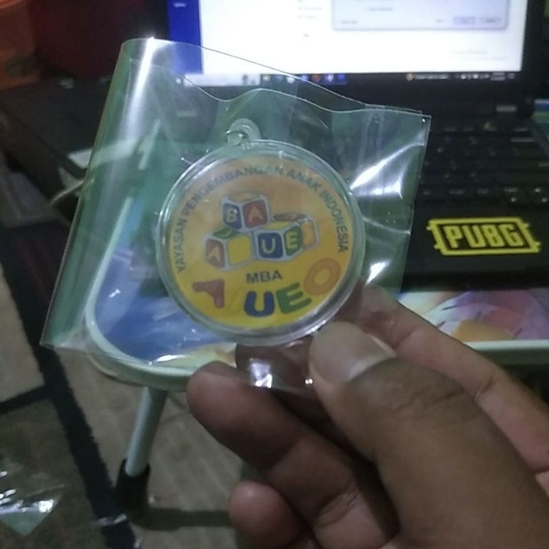 Gantungan Kunci Bimba AIUEO