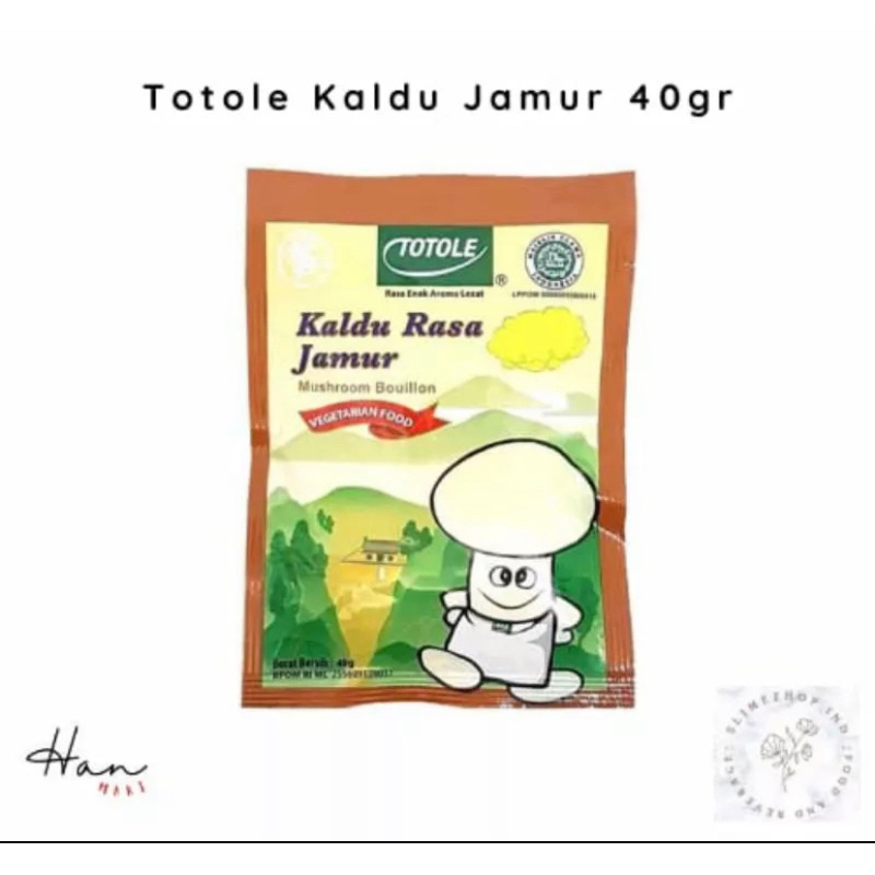 

Totole Kaldu Jamur 40gr