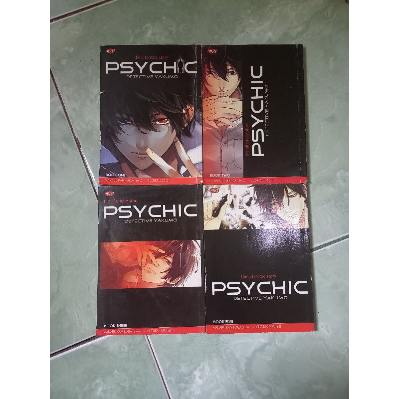 komik psychic detective yakumo set vol.1-5 (-4)