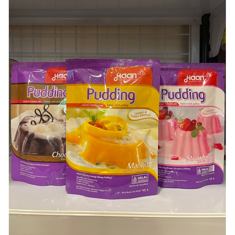 

HAAN INSTANT PUDING MIX 145GR