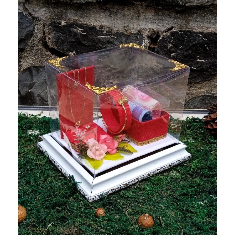 KOTAK HANTARAN SESERAHAN MAS KAWIN KOMPLIT FULL SET