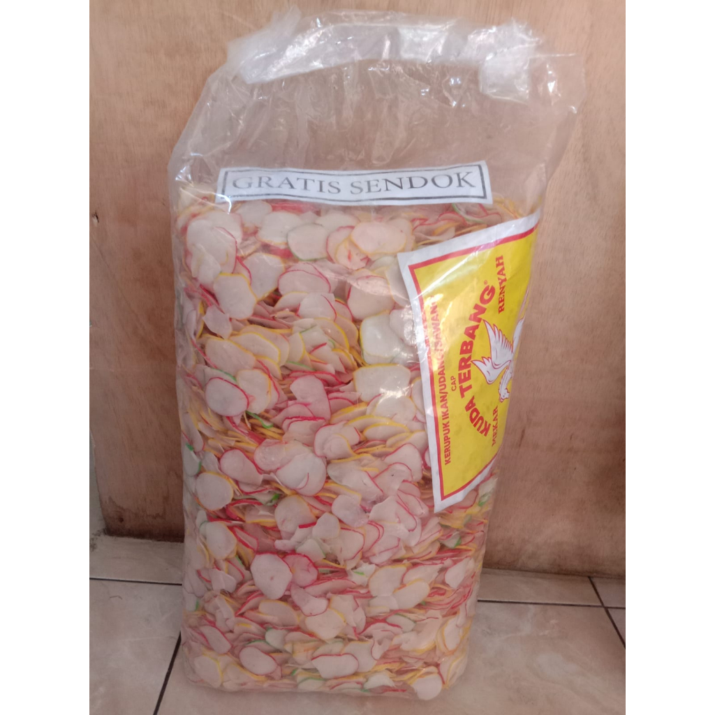 

KERUPUK SEBLAK MENTAH 1 KG KERUPUK WARNA WARNA