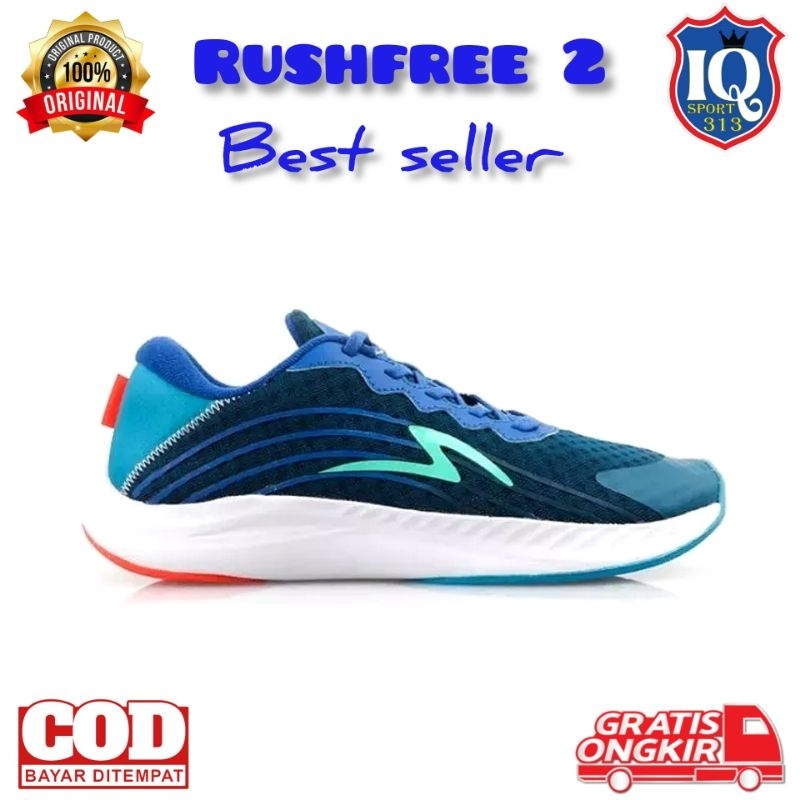 Sepatu Running/lari Specs Rushfree 2 Original