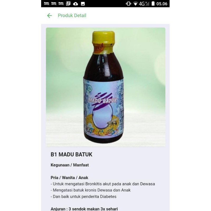 

Madu Batuk