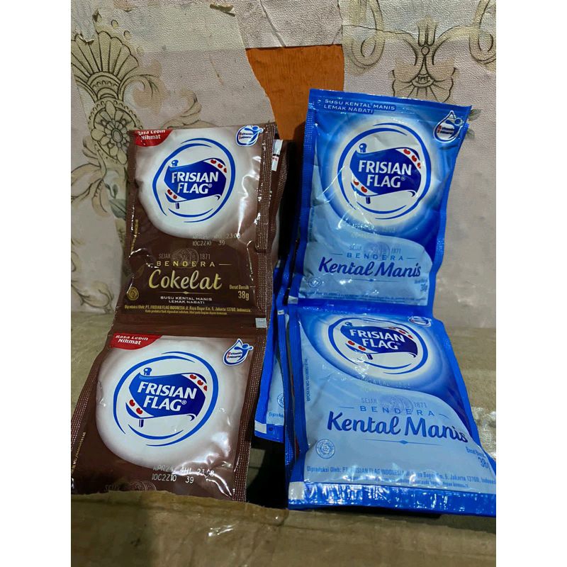 

SUSU FRISIAN FLAG SASET |SUSU BENDERA |SUSU COKLAT |SUSU PUTIH |SUSU ENAK MURAH 1renceng