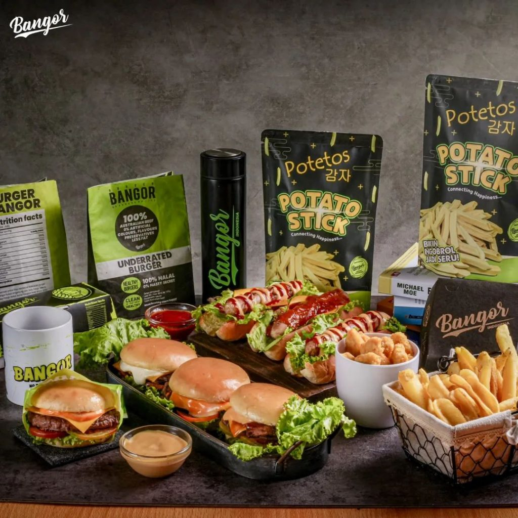 BURGER BANGOR PENGIRIMAN TERCEPAT MURAH PROSES 20 MENIT
