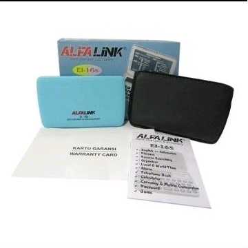 

ALFA LINK EI 165/EI 16S.KAMUS ELECTRONIC+AGENDA#BEST SELLER