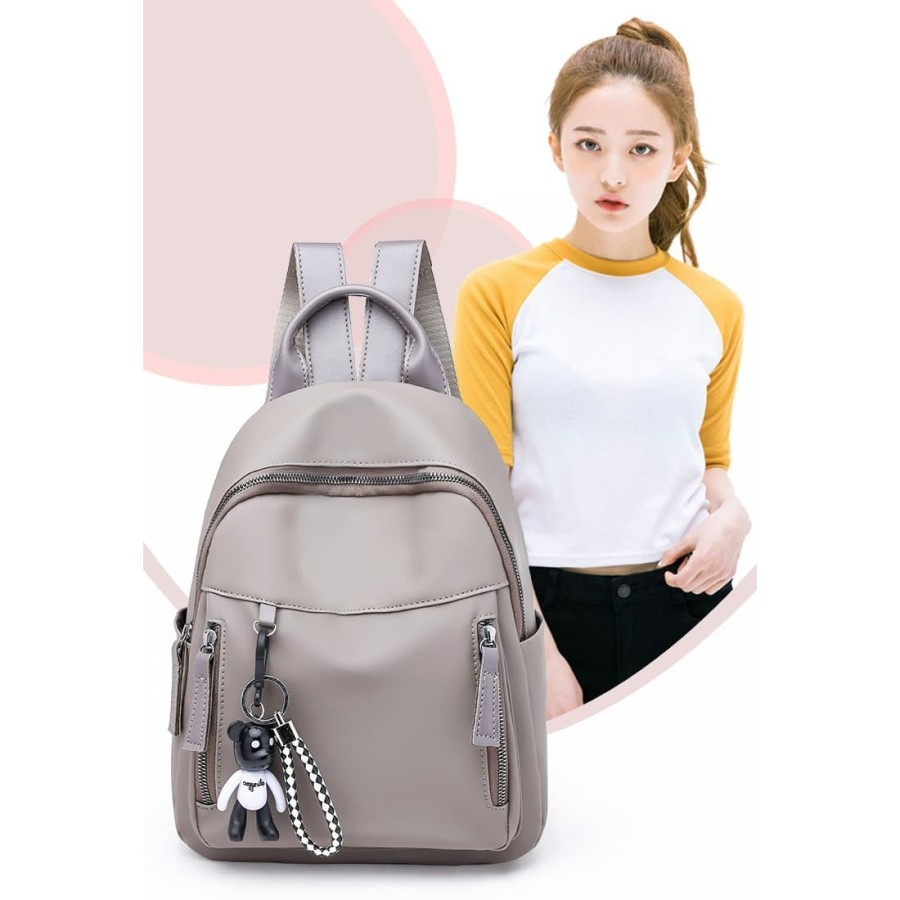 Tas ransel sekolah mini kuliah kerja dewasa korea murah G3A3 terbaru remaja cantik Anti Air Muat Lap