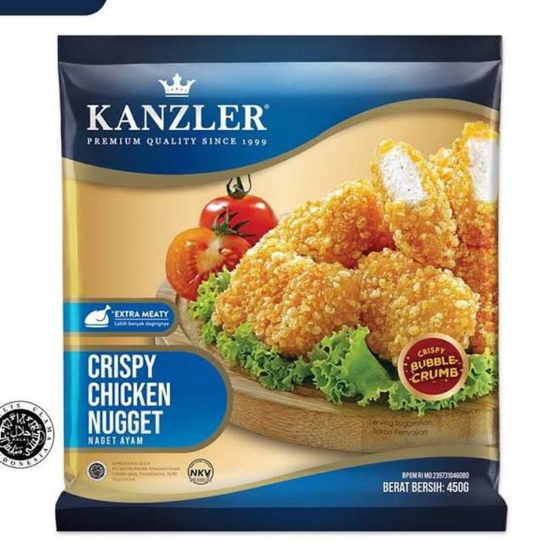 

Kanzler Crispy Chicken Nugget / 450 Gr
