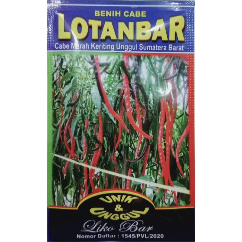 Benih Cabe Merah Keriting LOTANBAR 10gr