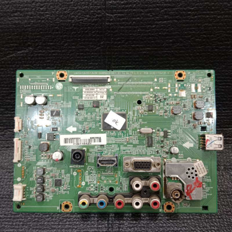 LG 22LB450450-TA SECOND - MB ORI TV LED LG - MAINBOARD - MOTHERBOARD - MENBOARD - MOBO - BOARD - MES