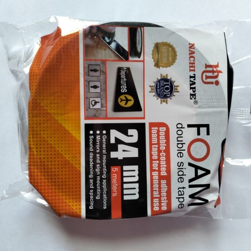 

1pcs Nachi tape/isolasi dobel foam 12mm