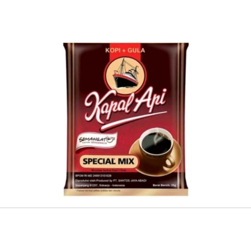

Kapal Api Special Mix Renceng 10 x 23 gr