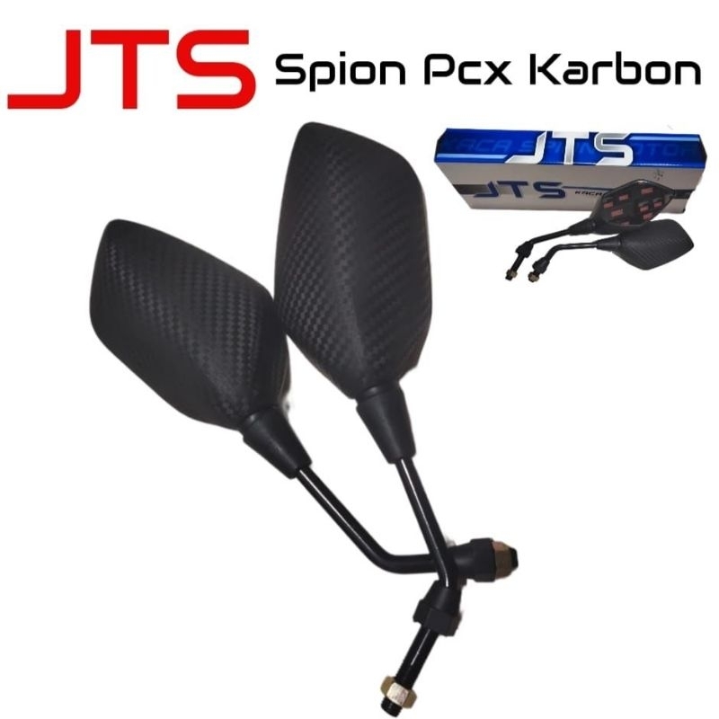 SPION MOTOR HONDA PCX 150 KARBON UNIVERSAL HONDA HARGA KIRI KANAN