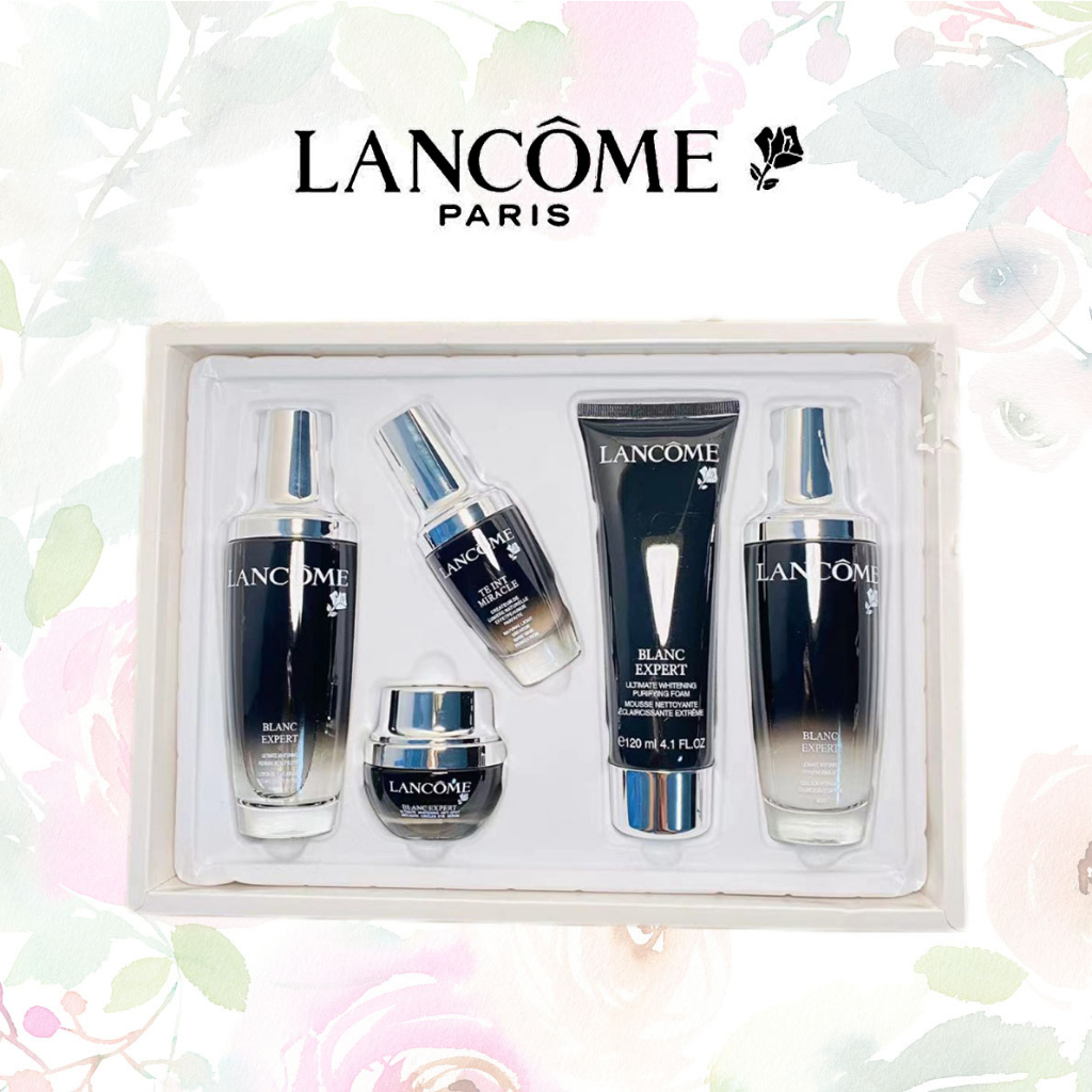 【Garansi 100% Ori】LANCOME Miracle Beauty Set 5 Pcs/ Anti-Spot Eye Serum 15g/ Maqui Blanc Miracle Fou