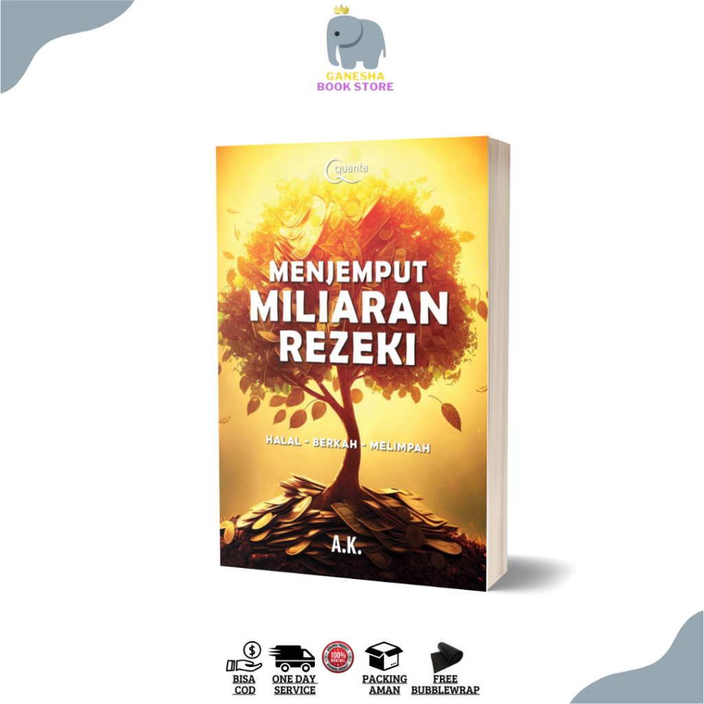 Buku Inspirasi Alami : Menjemput Miliaran Rezeki - Halal - Berkah - Melimpah By A.K.