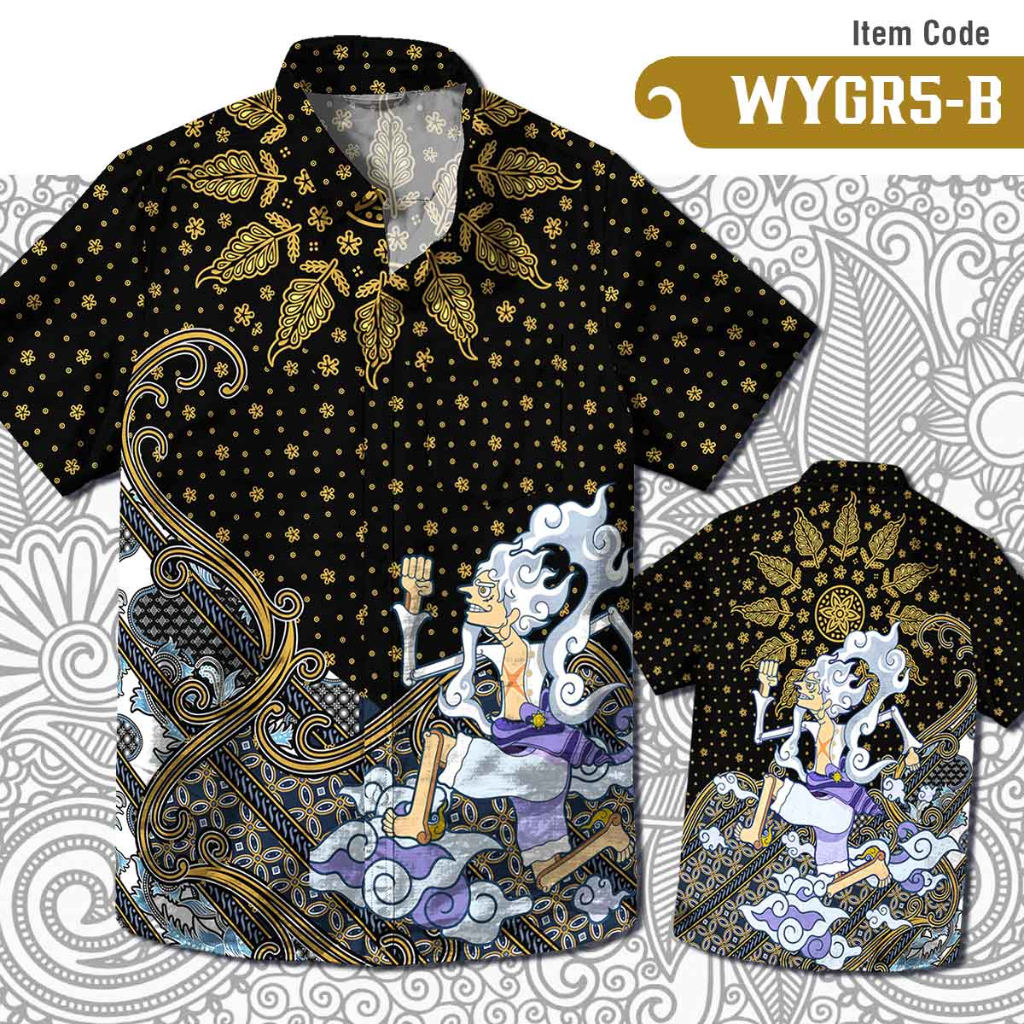 KEMEJA BATIK WAYANG ONE PIECE