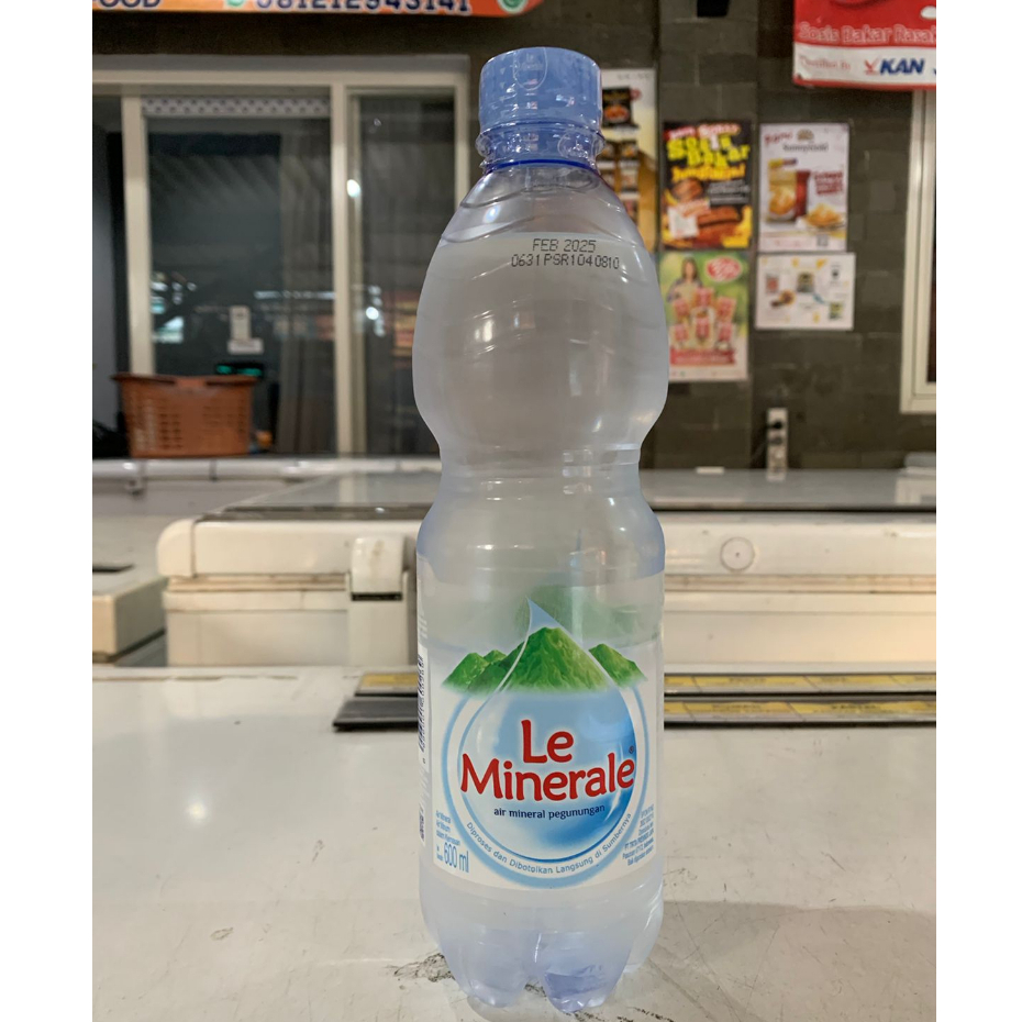 

le mineral air putih, air mineral 600ml