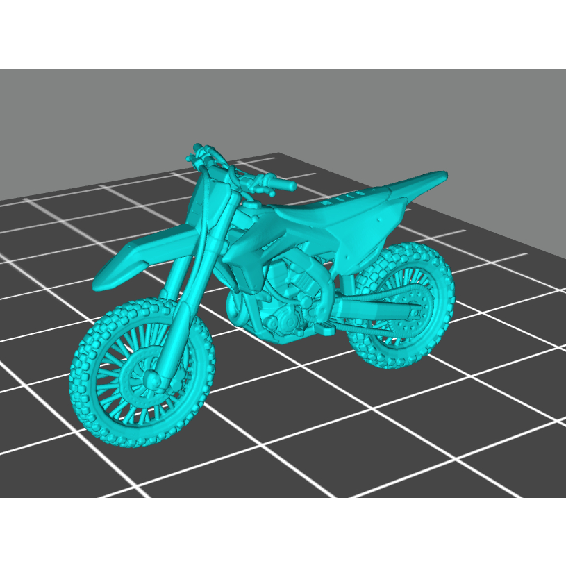 figure motor 1:64 Honda CRF 450 untuk hotwheels,greenlight,tarmac,mini gt