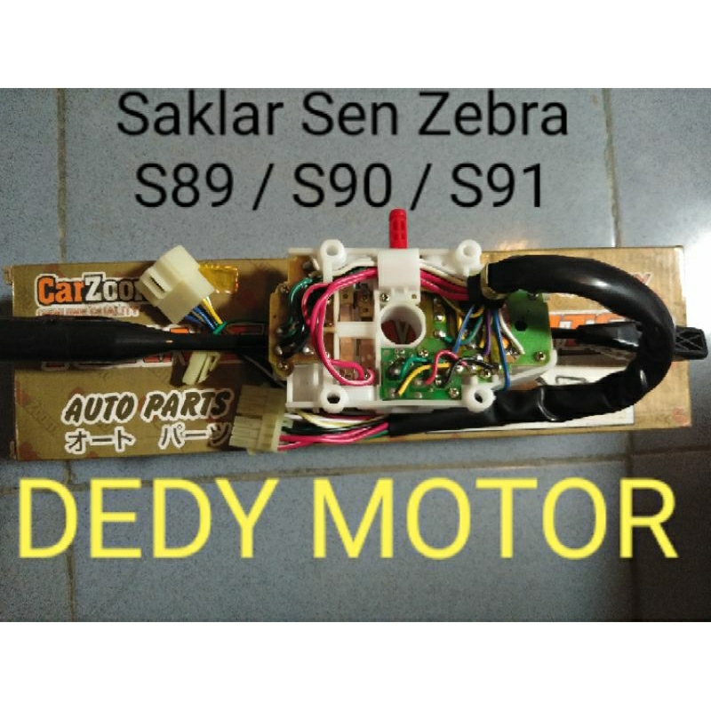 Turn Signal Saklar Sen Saklar Lampu Zebra Espass S89 S91