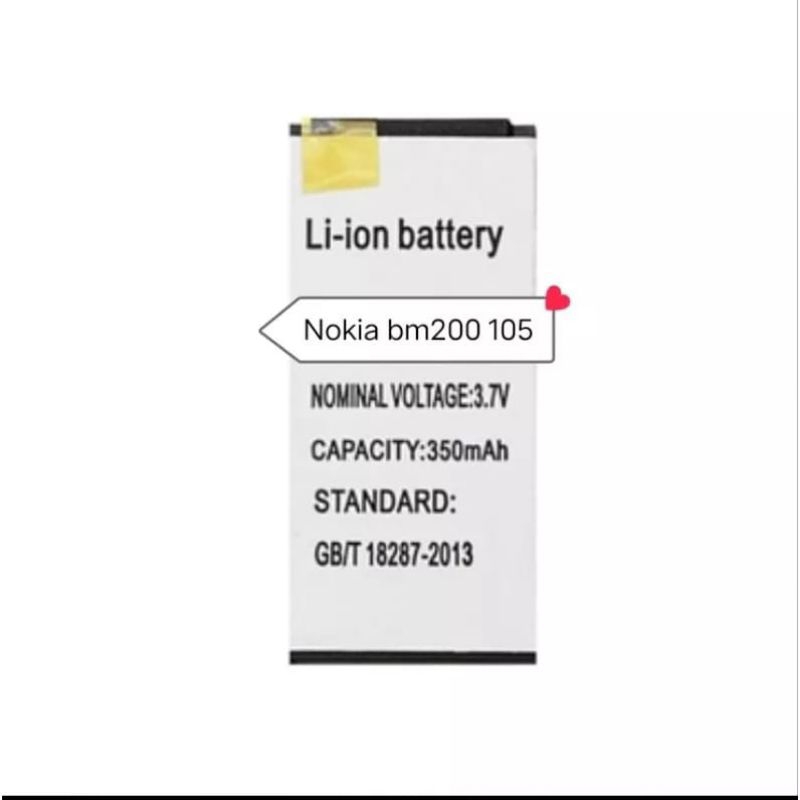 Batrai For Hp Nokia bm200 105 mini Batre hp mini 550mAh Baterai BM 200 hp mini Battery