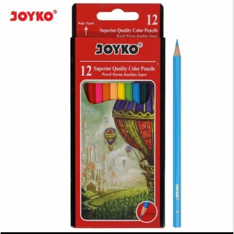 

Joyko Pensil Warna CP-100 (12 warna)