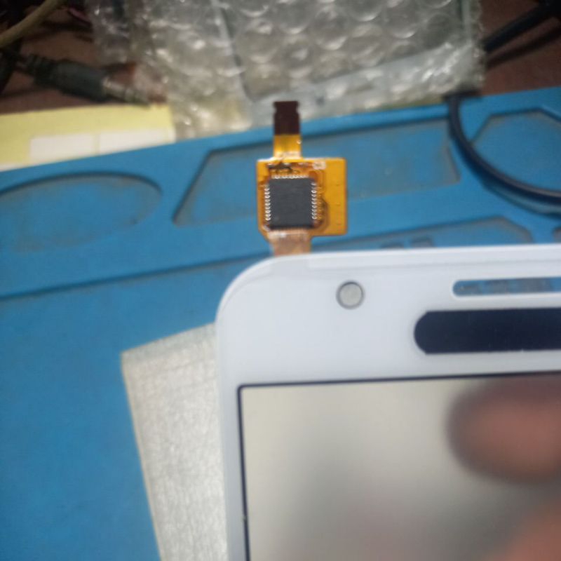 Touchscreen Layar Sentuh Ts Sam J500 + Ic Putih Galaxy J5 2015 J500G anggap aja bekas