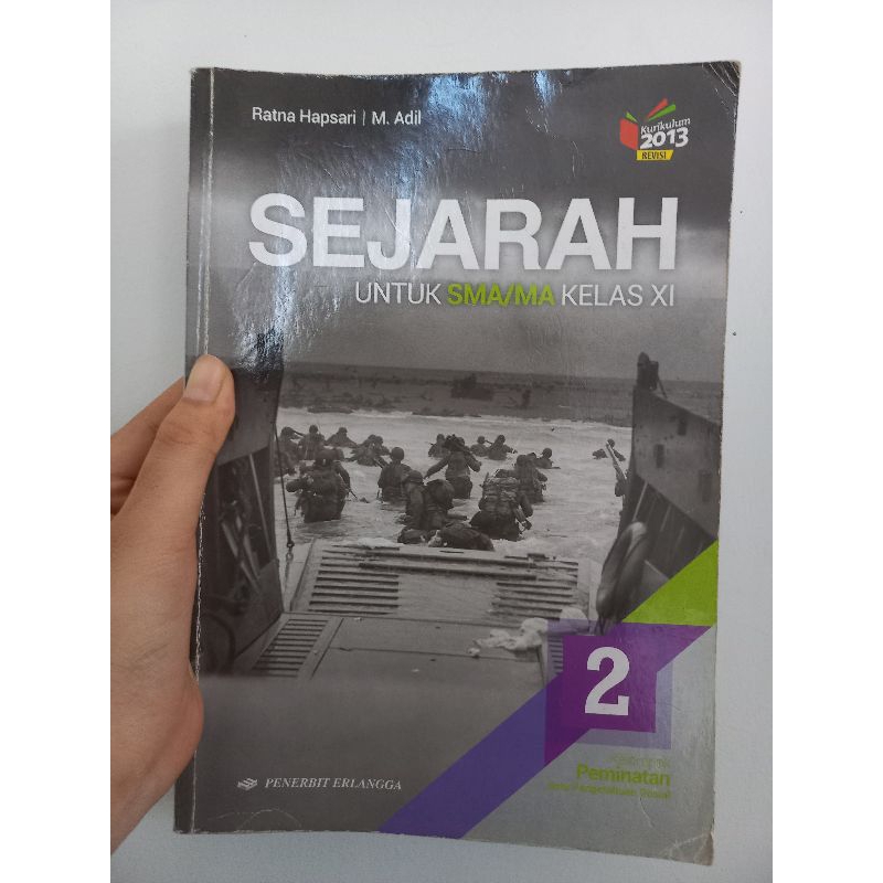 Buku Sejarah Sma kelas 2 Erlangga