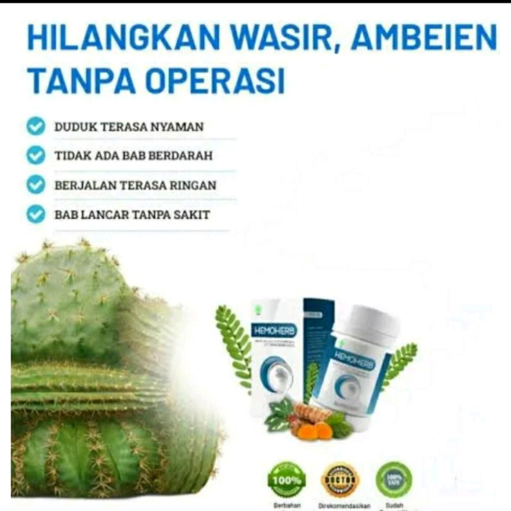 

HEMOHERB ASLI OBAT AMBEYEN WASIR BAB BERDARAH HERBAL BPOM Hemofix Asli Original BPOM Obat Wasir Ambeien BAB Susah Berdarah