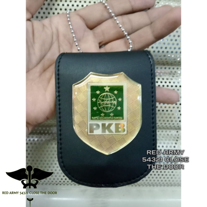 

Tali Lanyard Name Tag Kalung Holder ID Card Logo Partai PKB