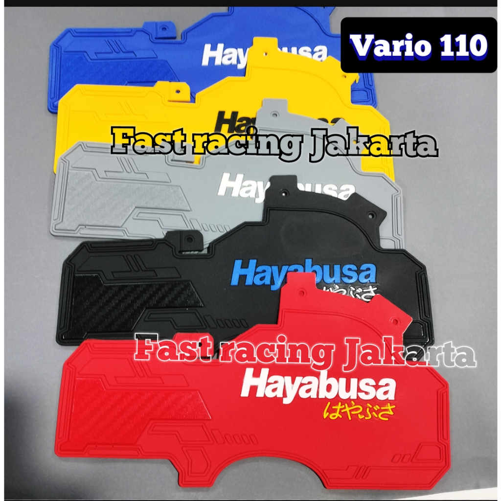 Hayadesu Mudflap Honda Vario 110 Techno Karbu Aksesoris Variasi Penahan Lumpur