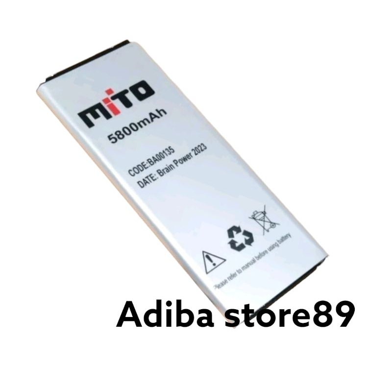 Baterai Batre Mito A17 Fantasy X BA-00135 BA00135 Original Battery hp