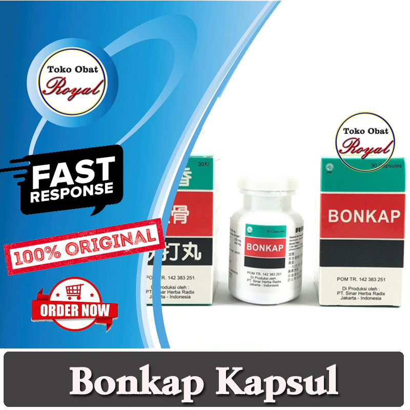 Bonkap THE MUSK FRACTURE BONE JOINING PILL Obat Patah Tulang