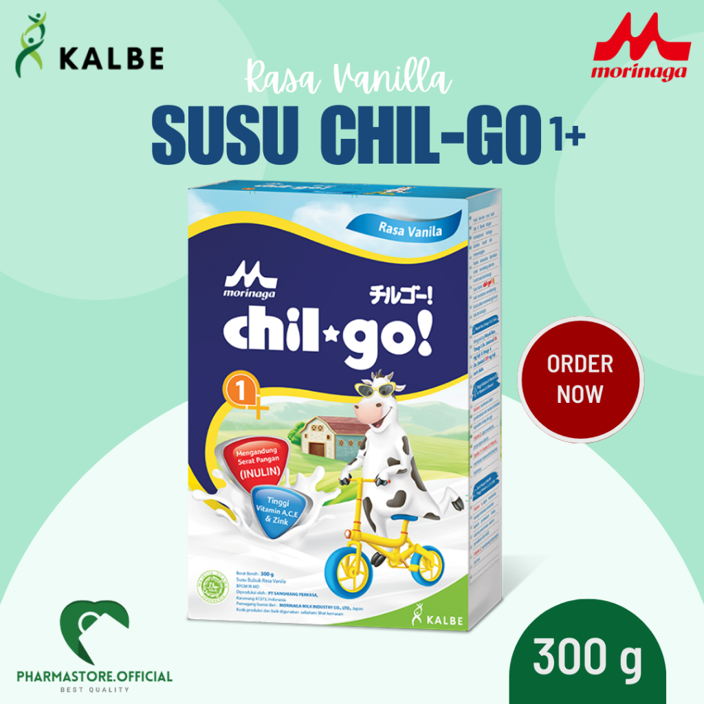 

SUSU KALBE CHILGO 1+ RASA VANILLA & MADU SUSU ANAK 1+ ENAK BERKUALITAS