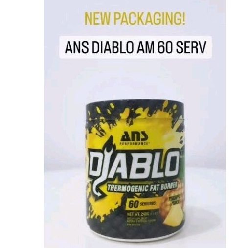 ANS DIABLO AM FAT BURNER POWDER 30 SERVINGS