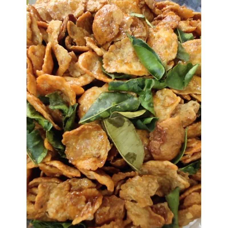 

Emping Thailand Pedas Manis/Emping Melinjo 250Gram
