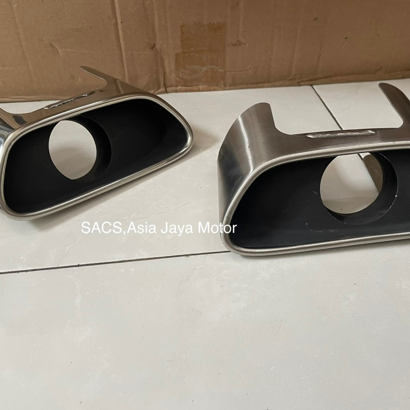 muffler tip ujung knalpot crv turbo facelift