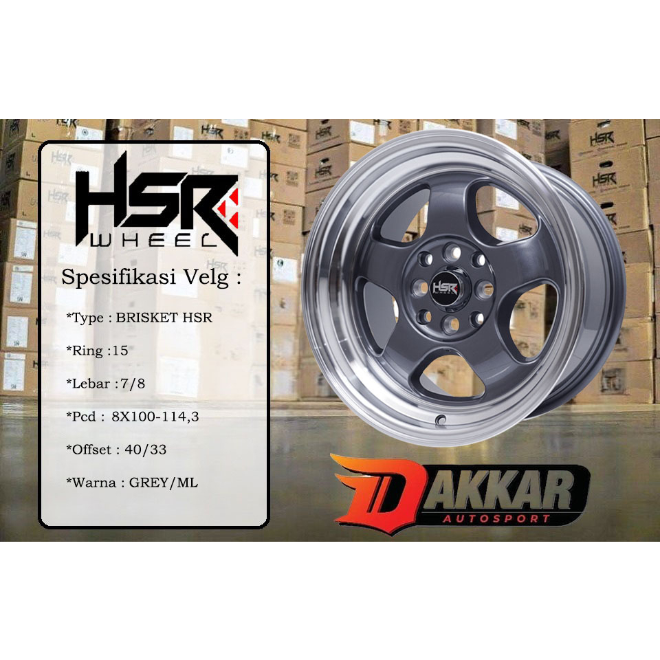 velg celong brio ring 15 lebar 7 / 8 untuk jazz mobilio calya agya dll